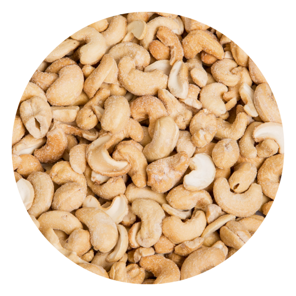 Cashewpähkinä paahdettu & suolattu, luomu