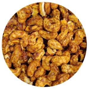 Cashewpähkinä, chili-hunaja, luomu