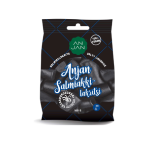 Anjan Salmiakkilakritsi, Anjan Luontoherkku, 160 g