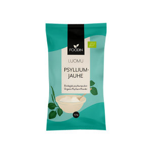 Psylliumjauhe, luomu, Foodin, 150 g