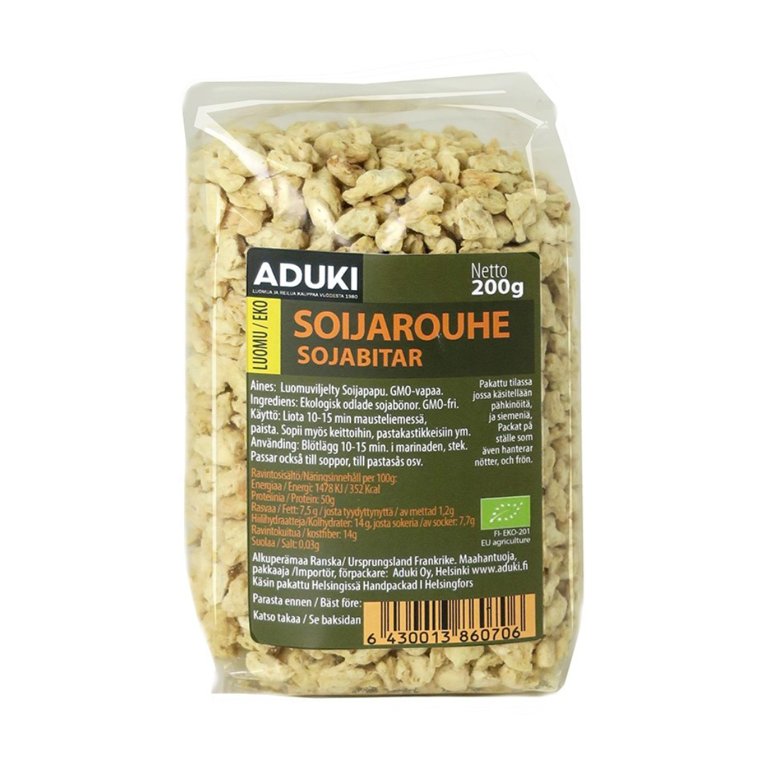 Soijarouhe, 200 g, luomu, Aduki