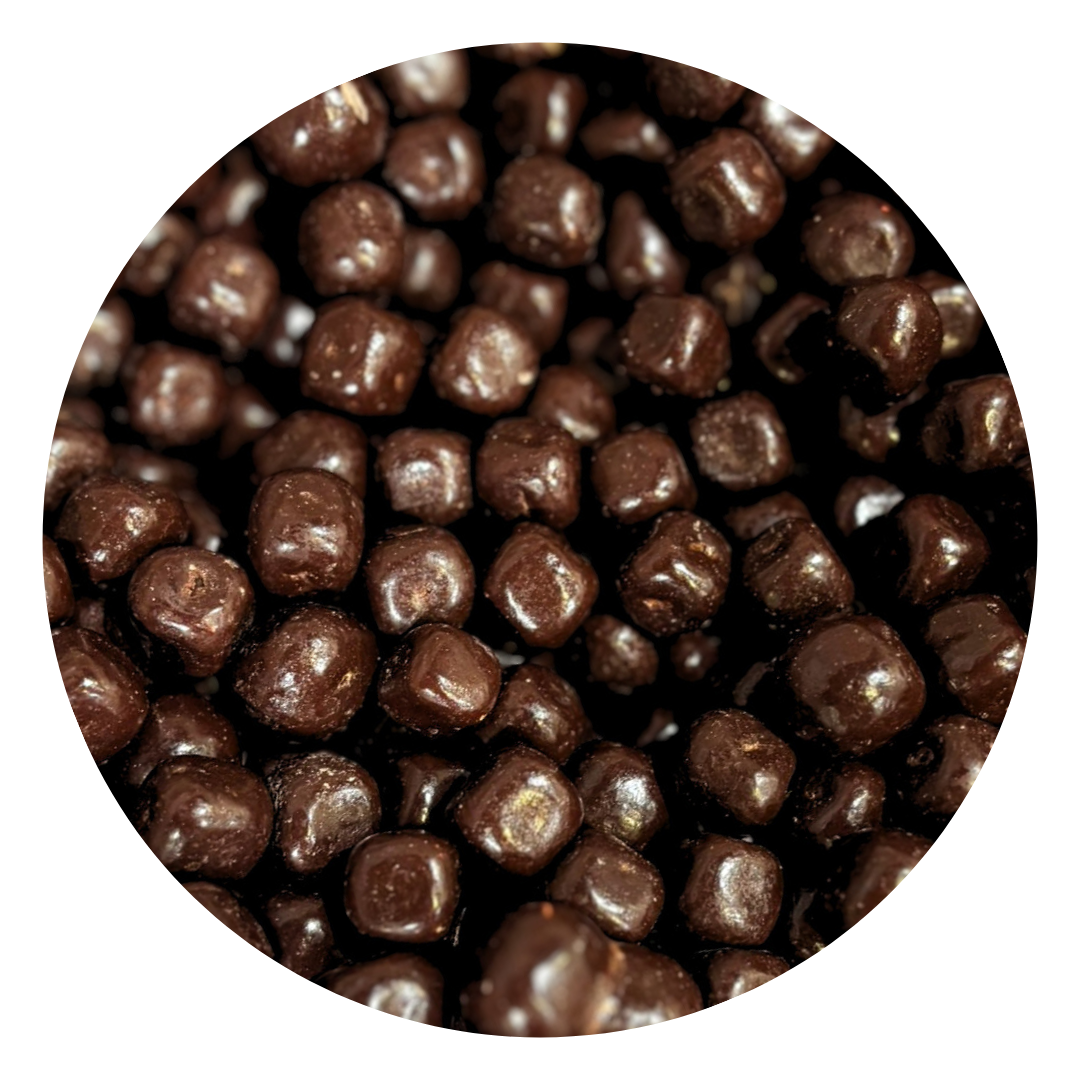 Tummasuklaakookoskuutio, luomu