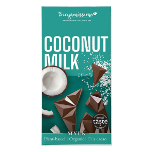 Mylksuklaa, kookosmaito, 60 g, Benjamissimo