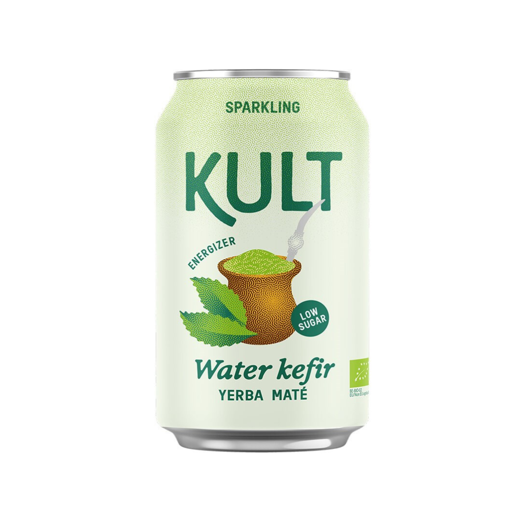 Vesikefiirijuoma, yerba mate 33 cl, Kult