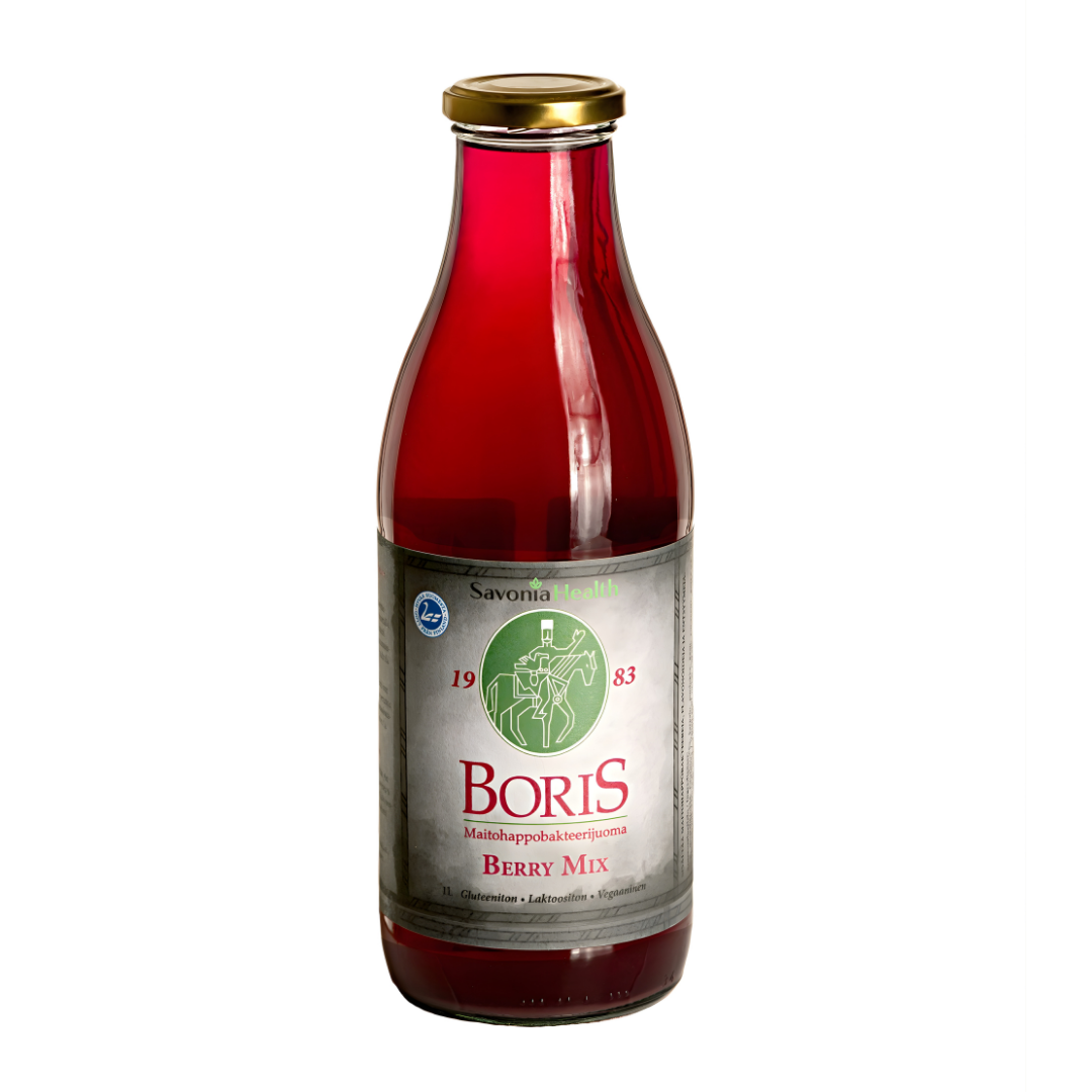 Boris-maitohappobakteerijuoma, Berry Mix, 1 l