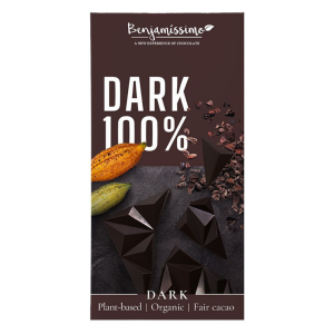 Tumma suklaa 100 %, 60 g, Benjamissimo