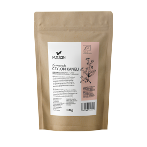 Ceylonin kanelijauhe, 160 g, luomu, Foodin