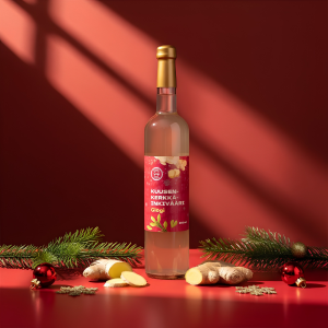 Kuusenkerkkä-inkivääriglögi 500 ml, Rahula Ranch